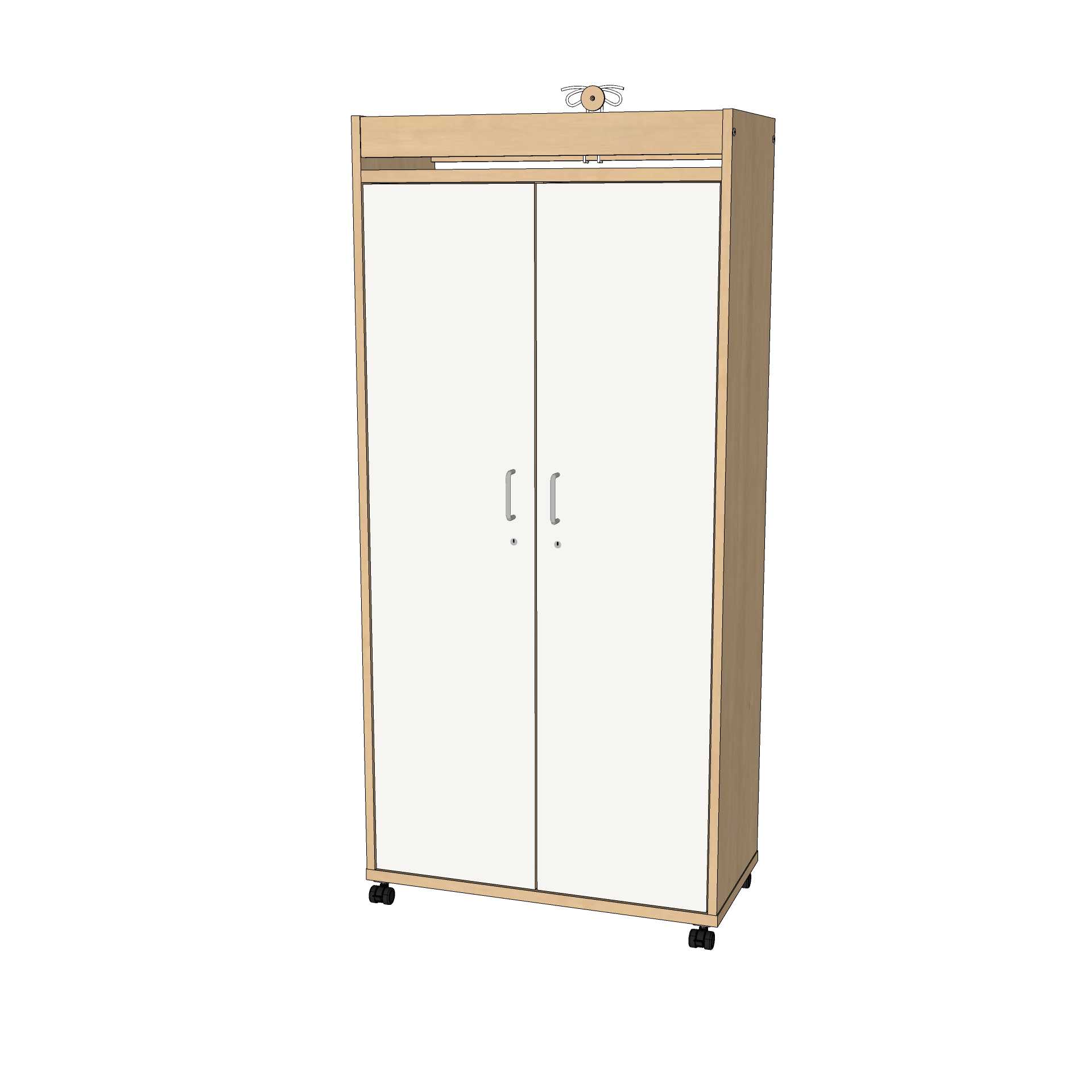 ROBHOC-SCHRANK-TÜREN-H168CM