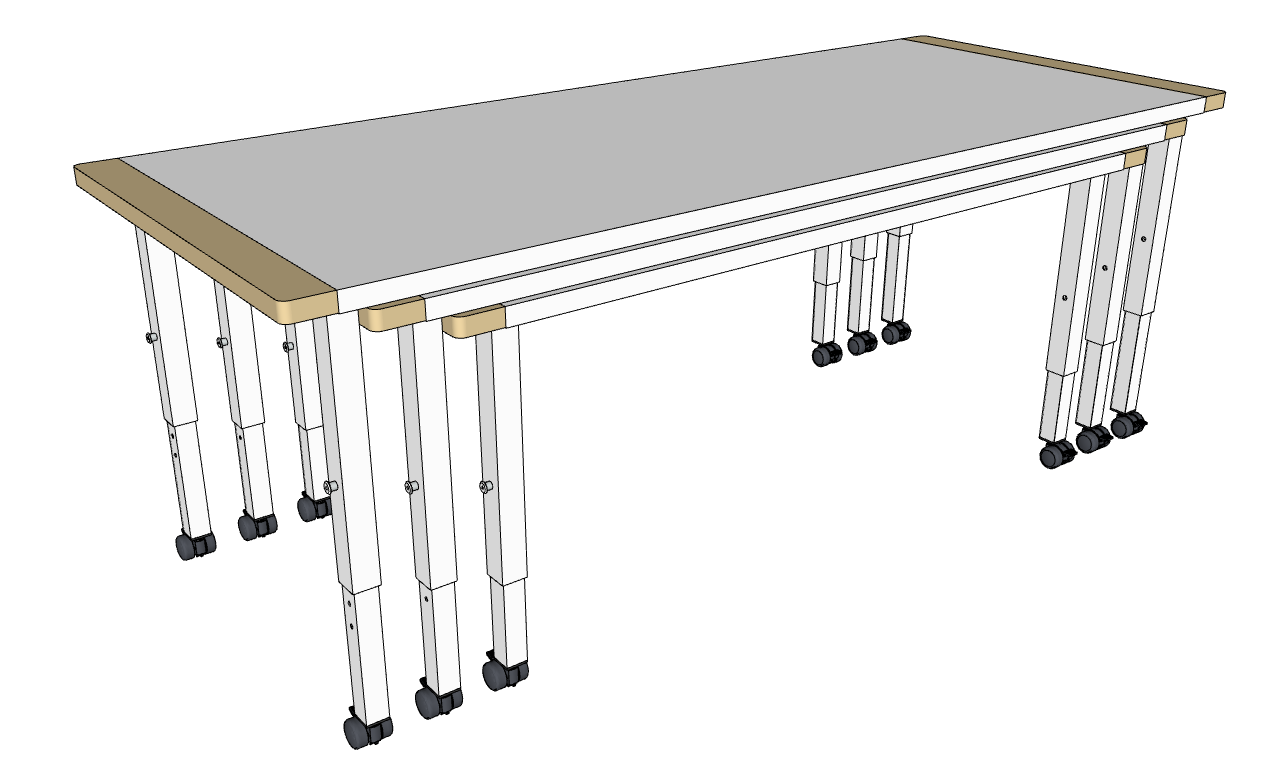 ROBHOC-FLÜSTERTISCH-3ER-SET