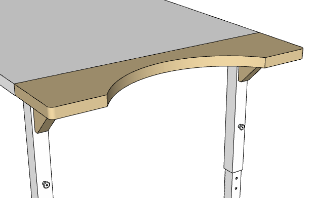 ROBHOC-TABLE-HEADRAIL-16CM-HANDICAP