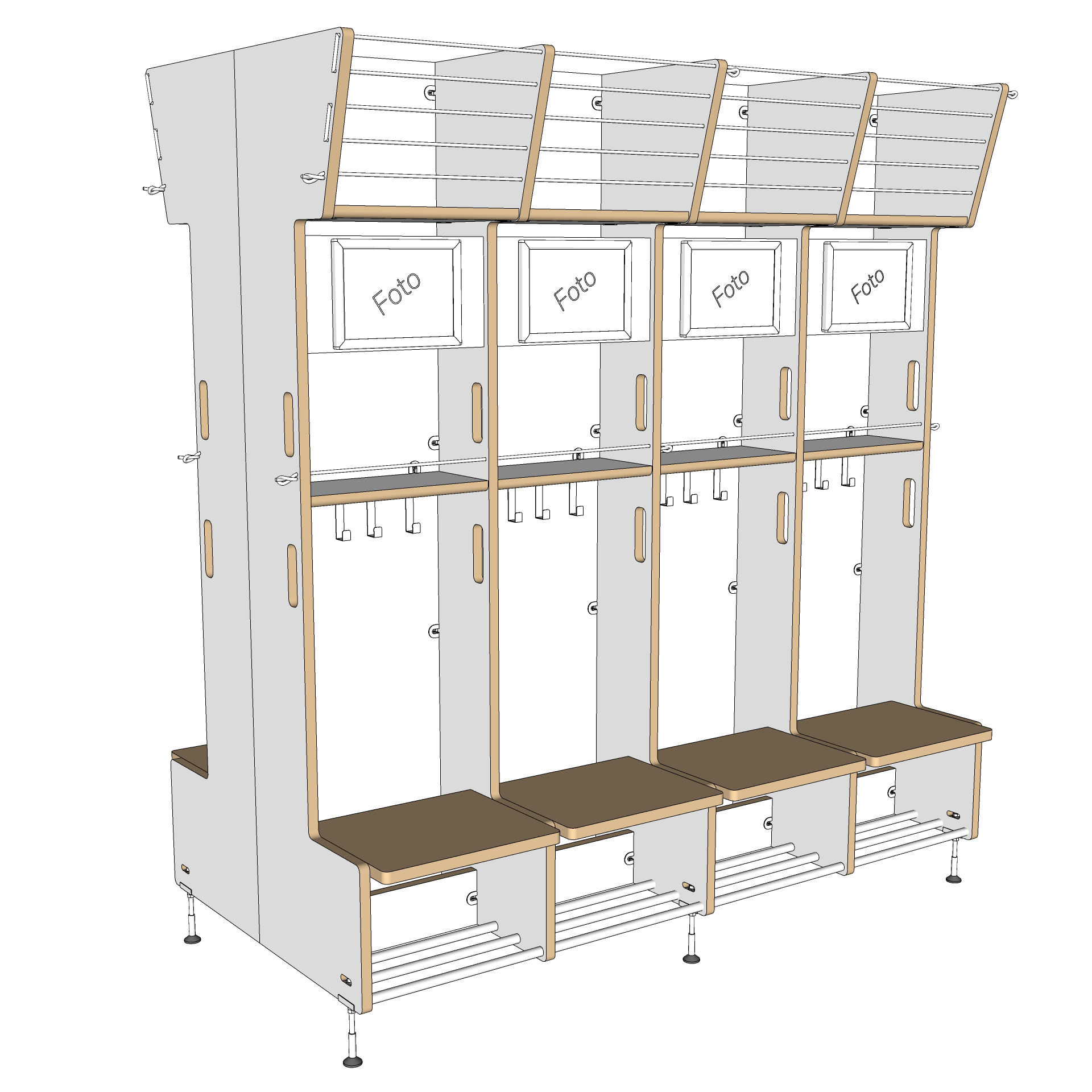 ROBHOC WARDROBE-STAND-ALONE