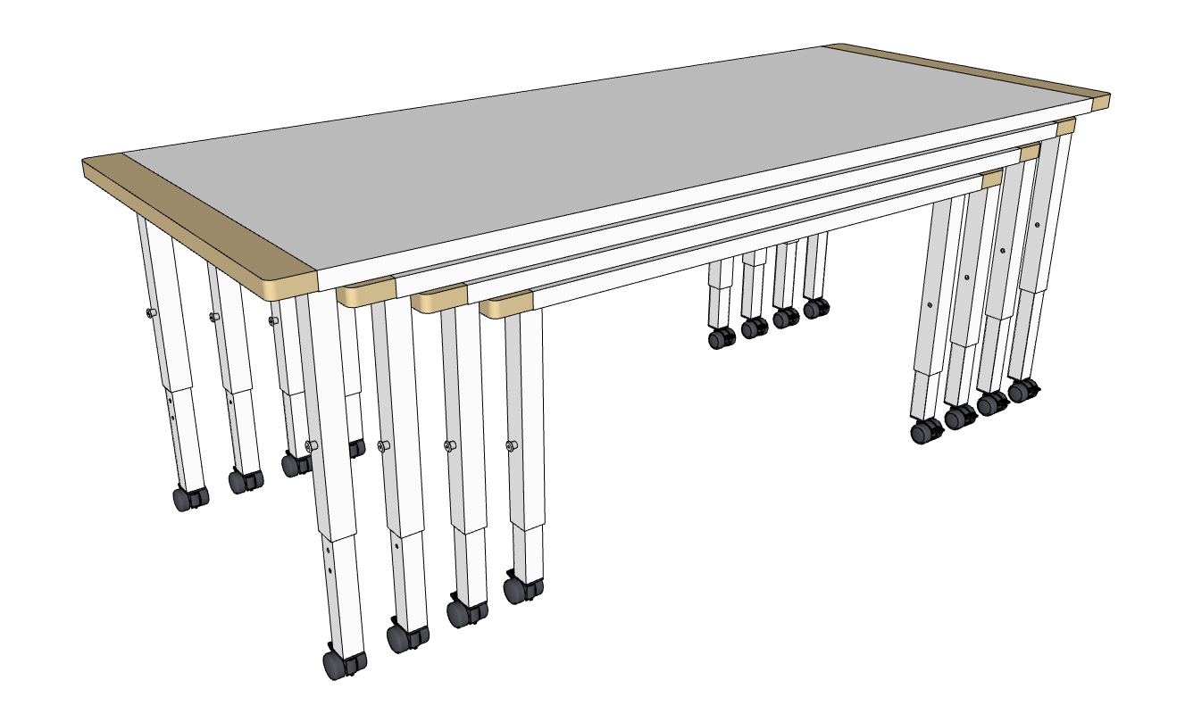 ROBHOC-FLÜSTERTISCH-4ER-SET