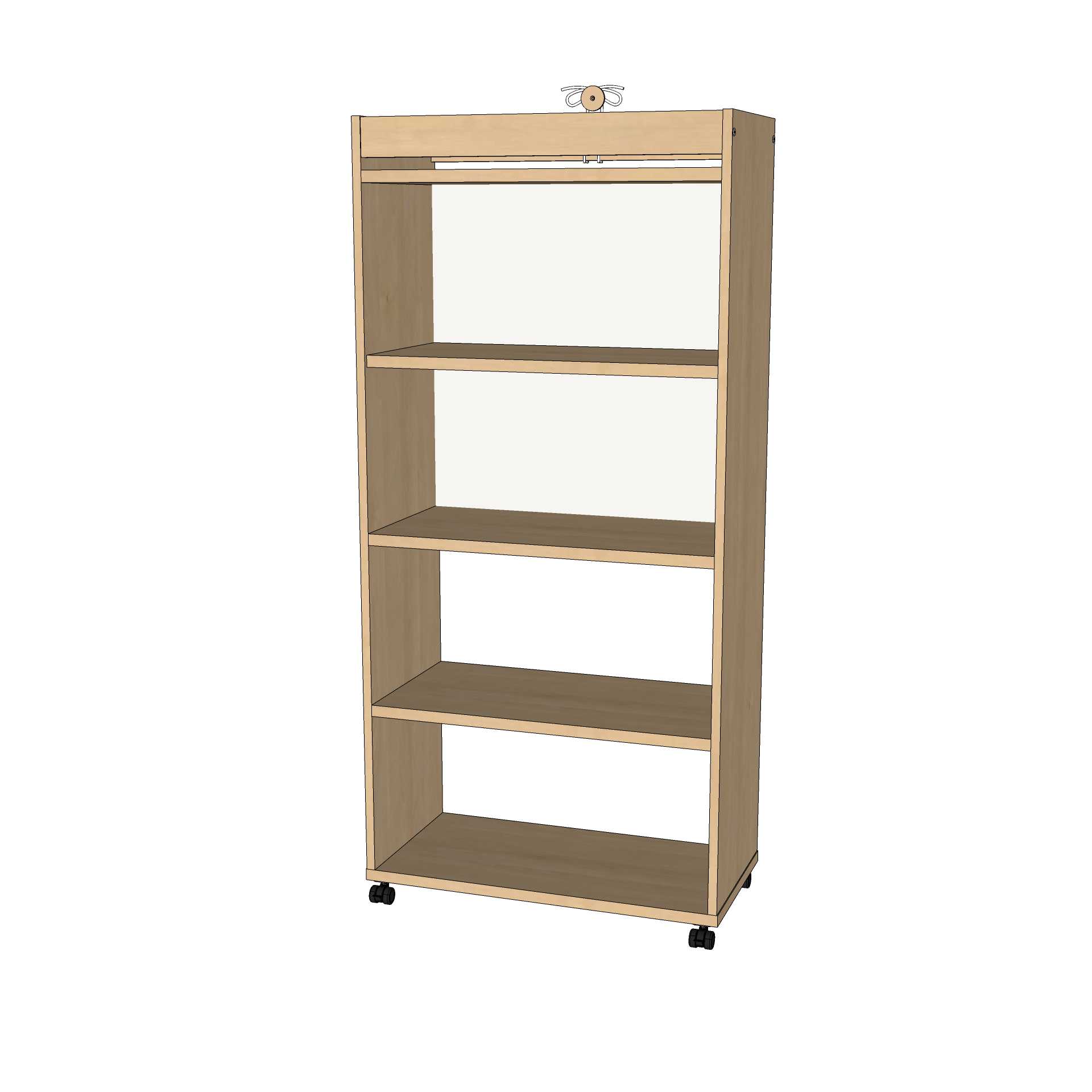 ROBHOC-SCHRANK-OFFEN-H168CM