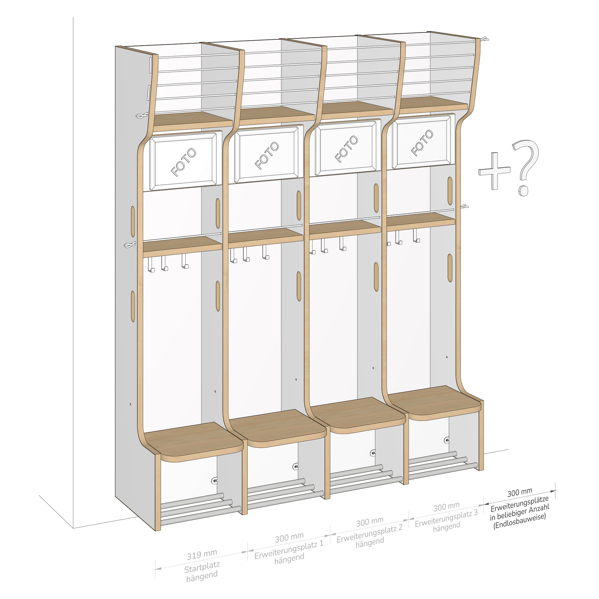 ROBHOC-GARDEROBE-WANDMODUL